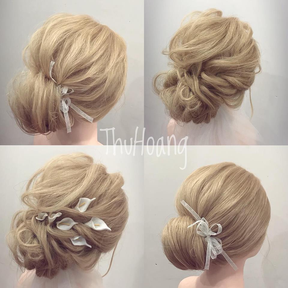4 kiểu tóc đẹp ngây ngất cho cô dâu trong ngày hôn lễ